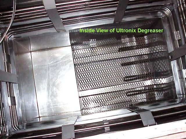 (Low Emissions) ULTRONIX Model #EE12 immersion vapor degreaser